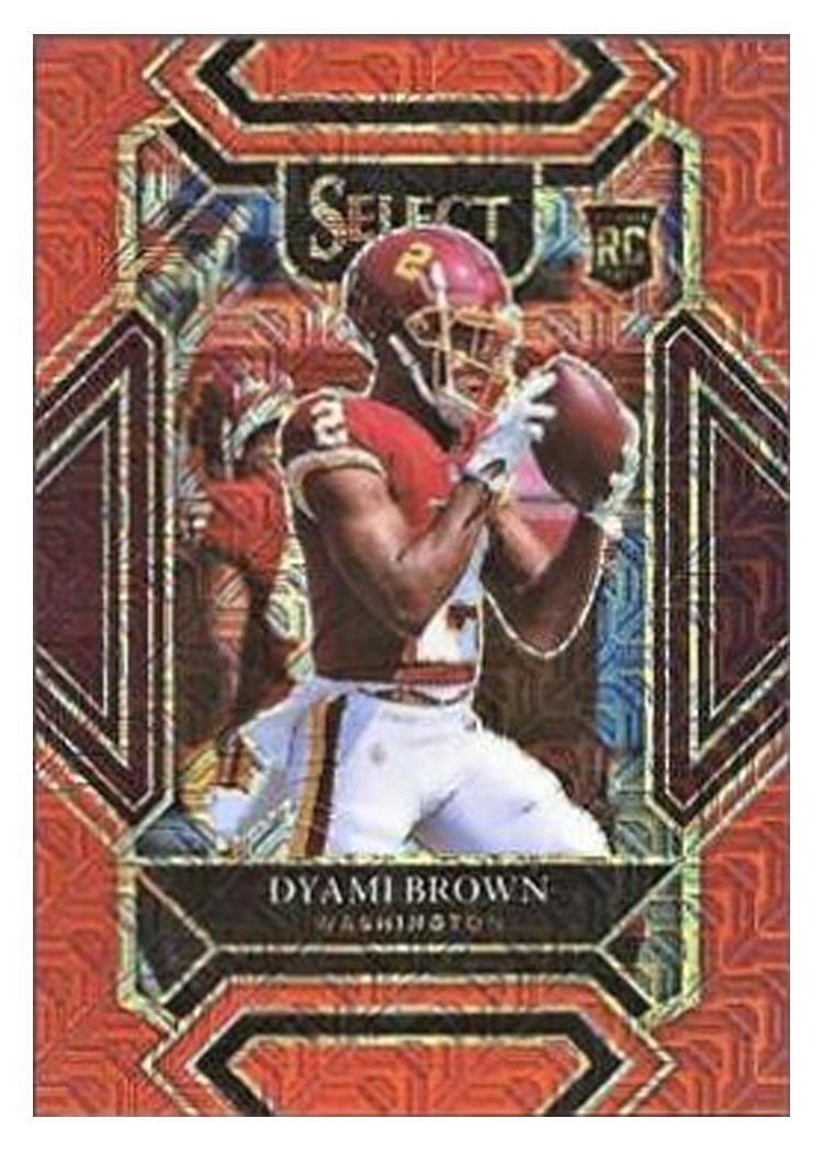 2021 Panini Select Base Set Dyami Brown #267 card