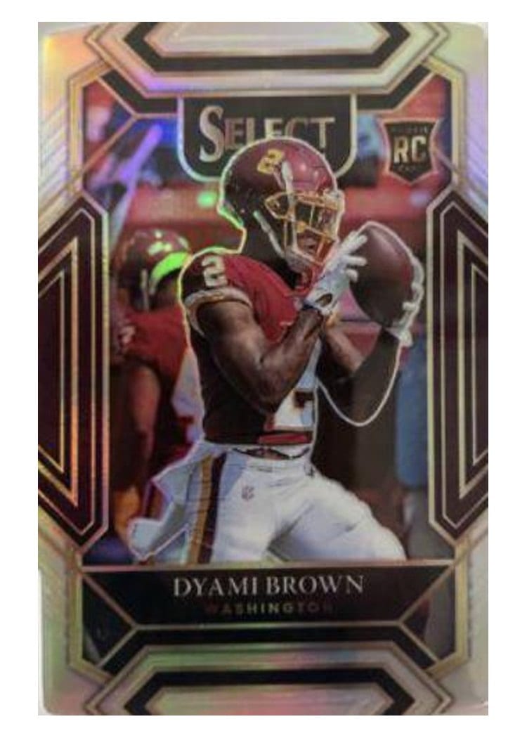 2021 Panini Select Base Set Dyami Brown #267 card