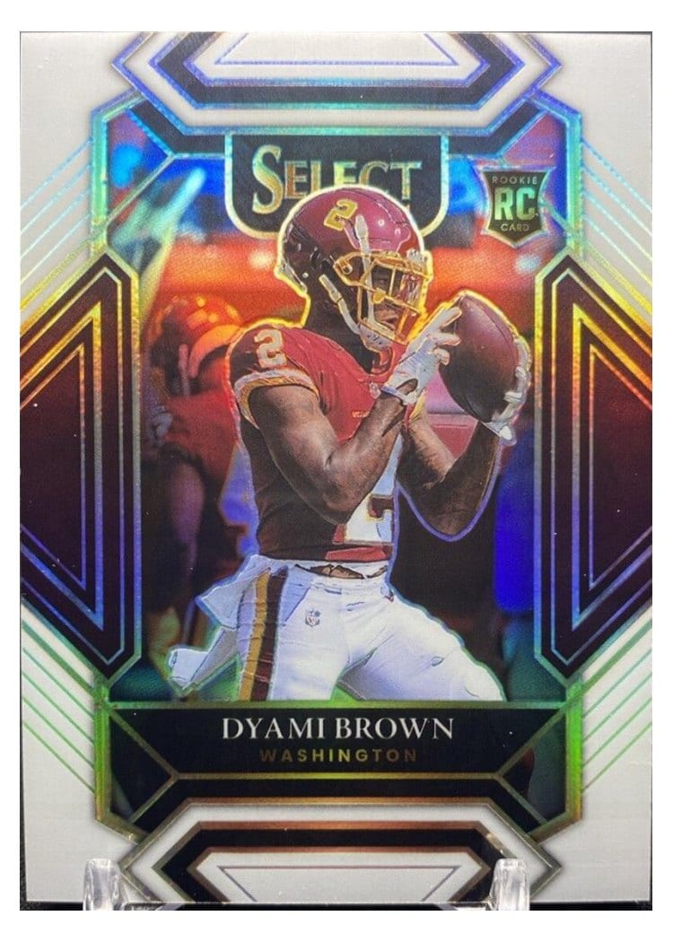2021 Panini Select Base Set Dyami Brown #267 card
