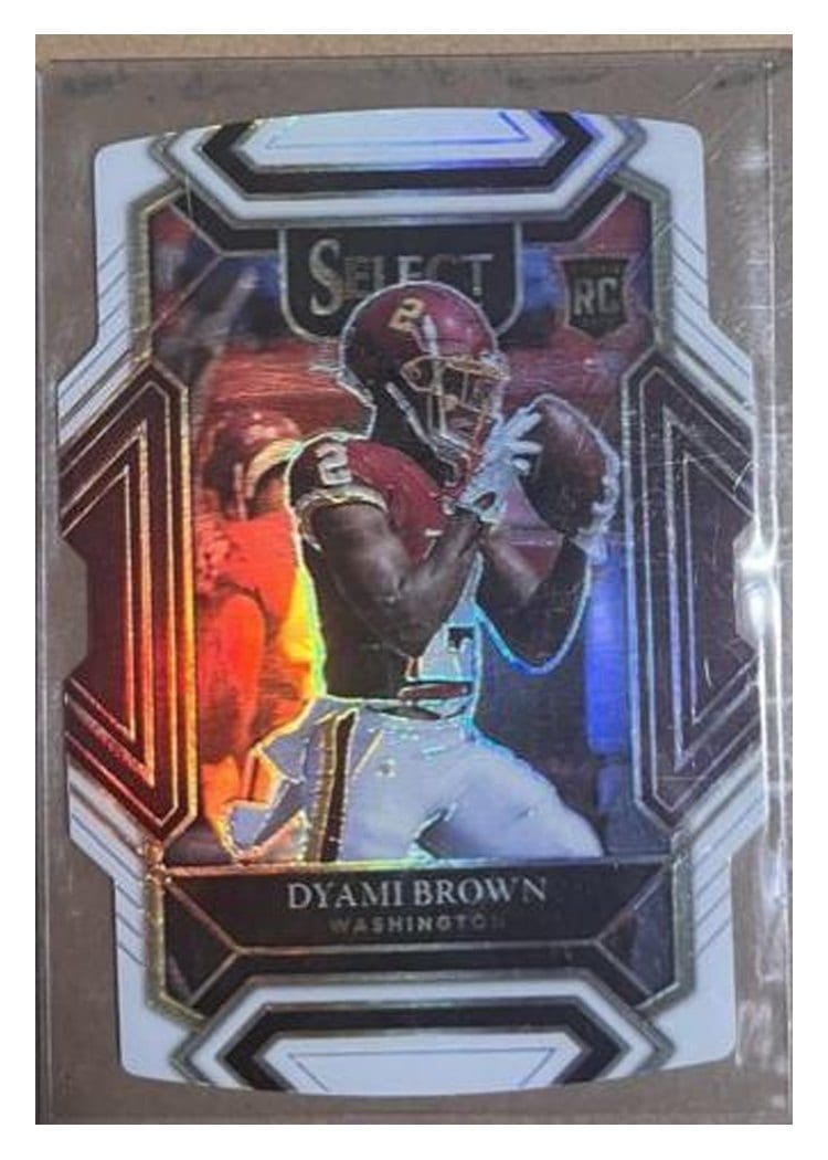 2021 Panini Select Base Set Dyami Brown #267 card
