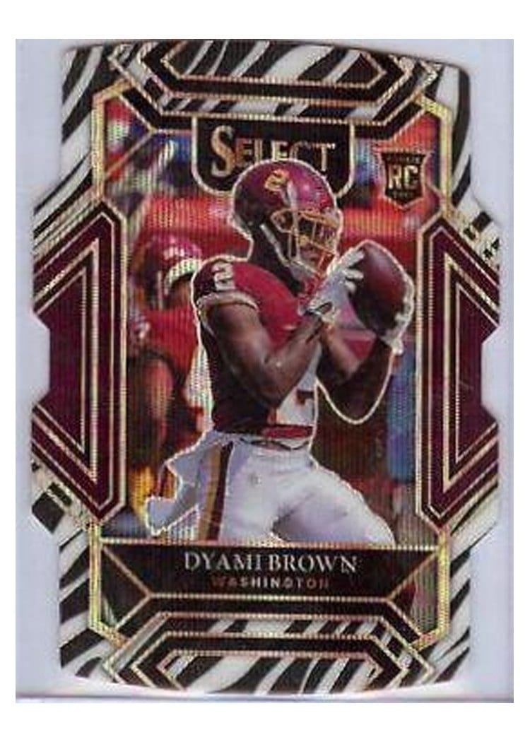 2021 Panini Select Base Set Dyami Brown #267 card
