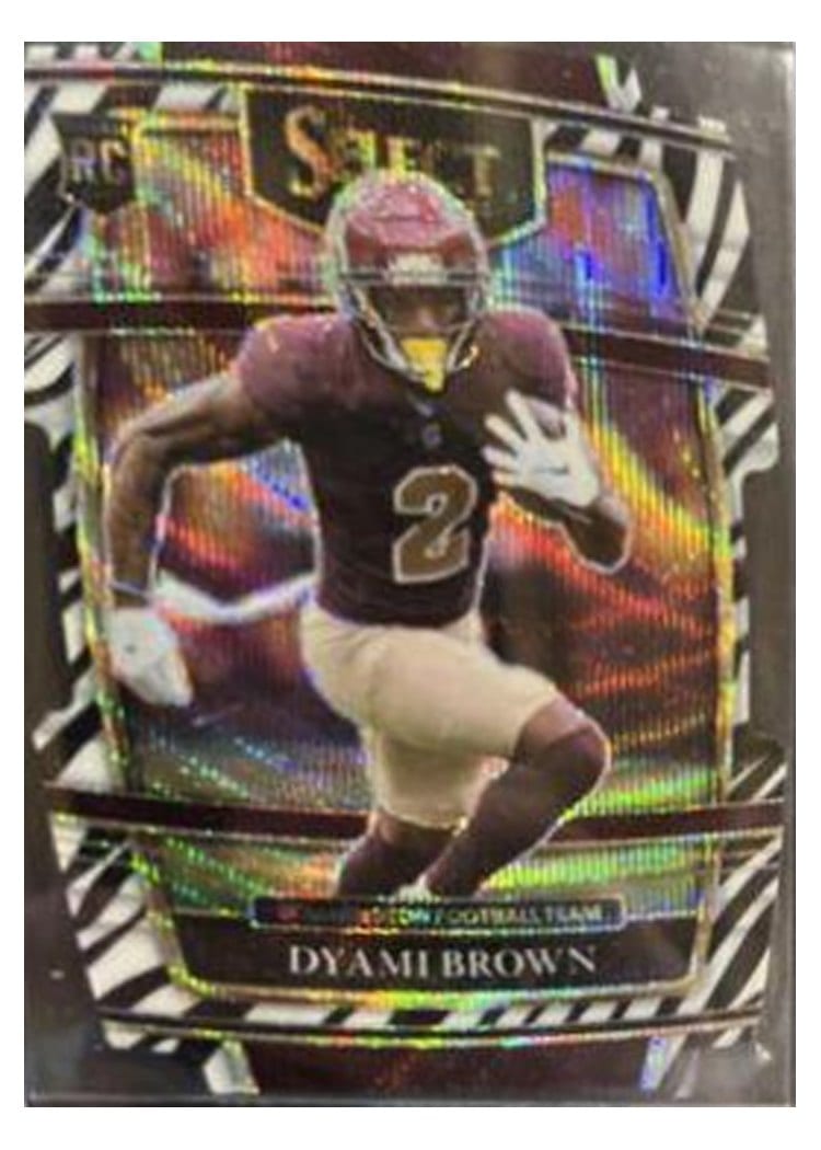 2021 Panini Select Base Set Dyami Brown #267 card