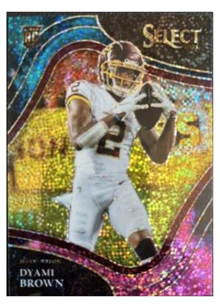 2021 Panini Select Base Set Dyami Brown #367 card