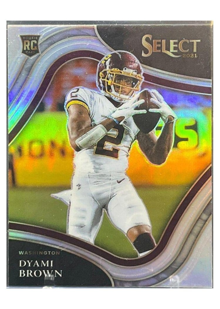 2021 Panini Select Base Set Dyami Brown #367 card