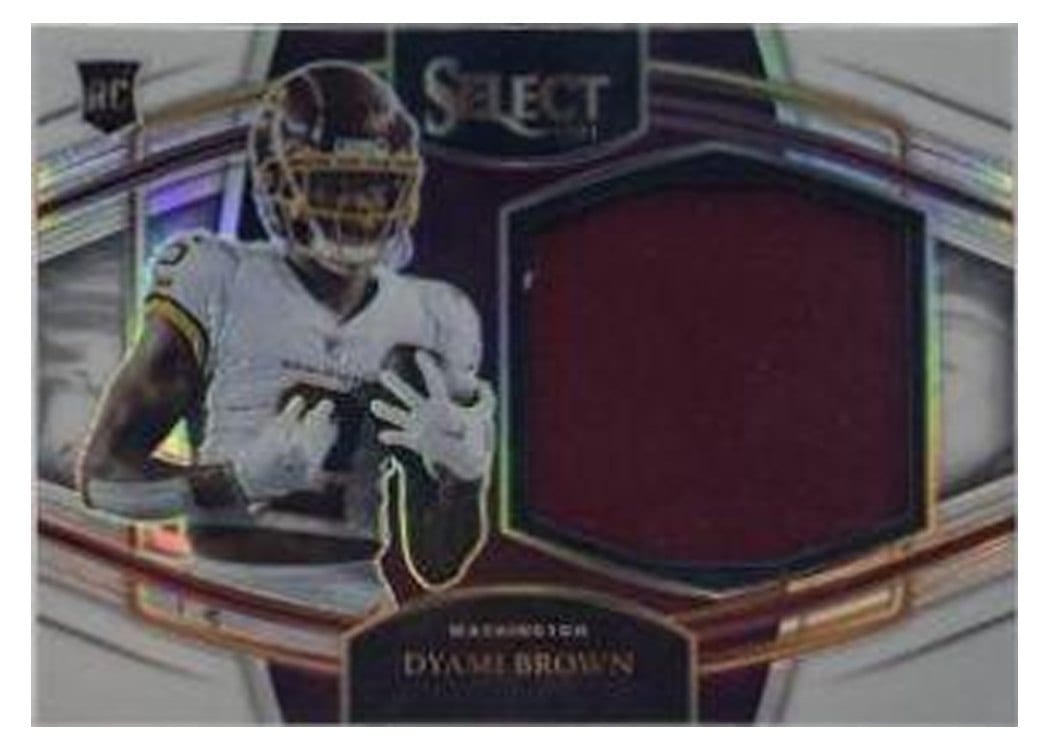 2021 Panini Select Base Set Dyami Brown #367 card