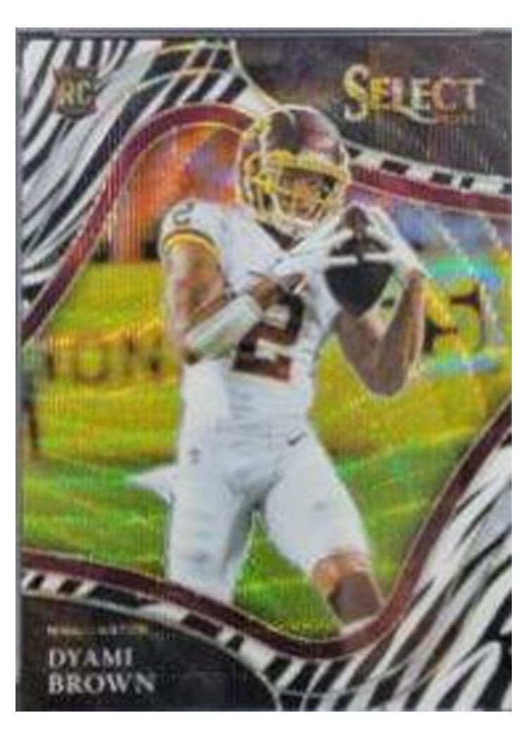 2021 Panini Select Base Set Dyami Brown #367 card