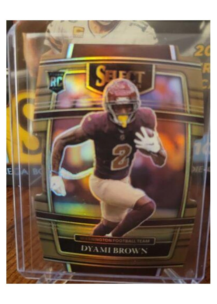 2021 Panini Select Base Set Dyami Brown Copper Die Cut #67 card