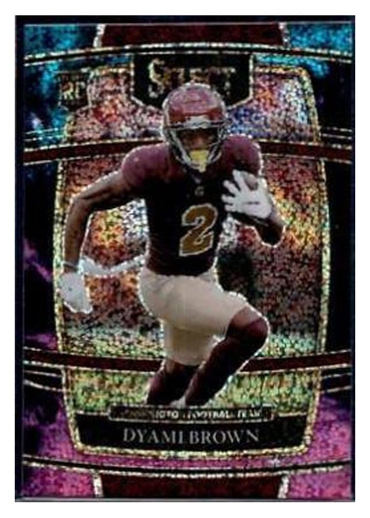 2021 Panini Select Base Set Dyami Brown #67 card