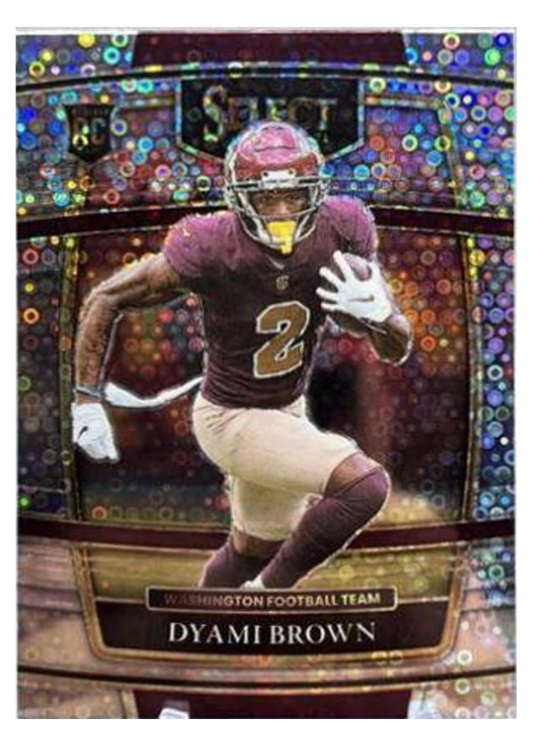 2021 Panini Select Base Set Dyami Brown #67 card
