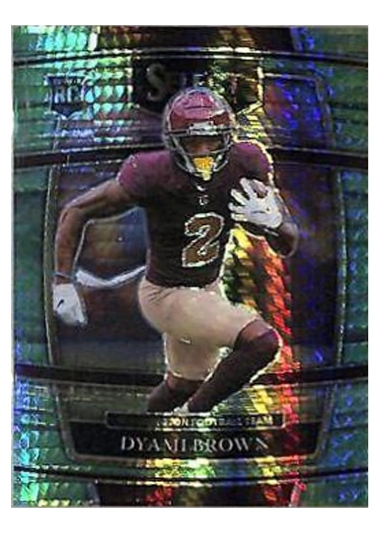 2021 Panini Select Base Set Dyami Brown #67 card