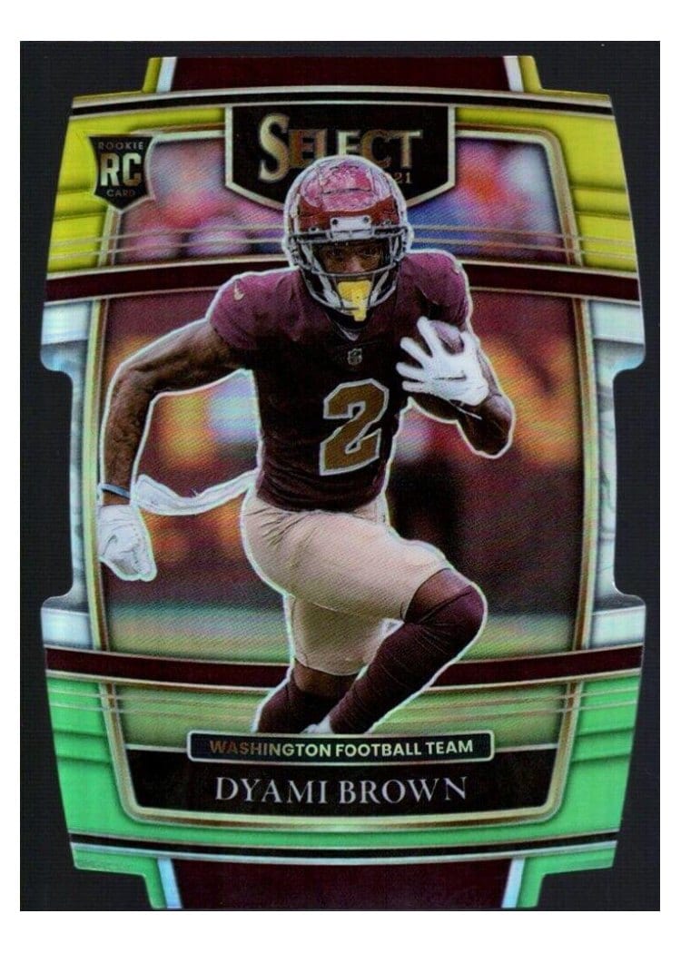 2021 Panini Select Base Set Dyami Brown #67 card