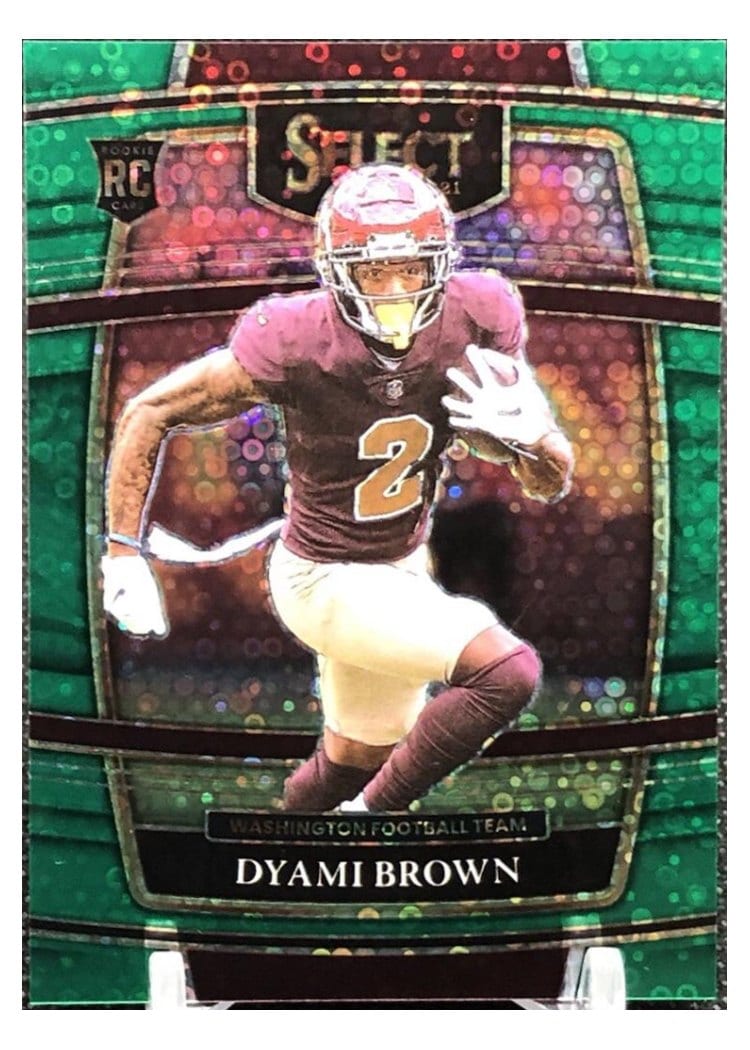 2021 Panini Select Base Set Dyami Brown #67 card