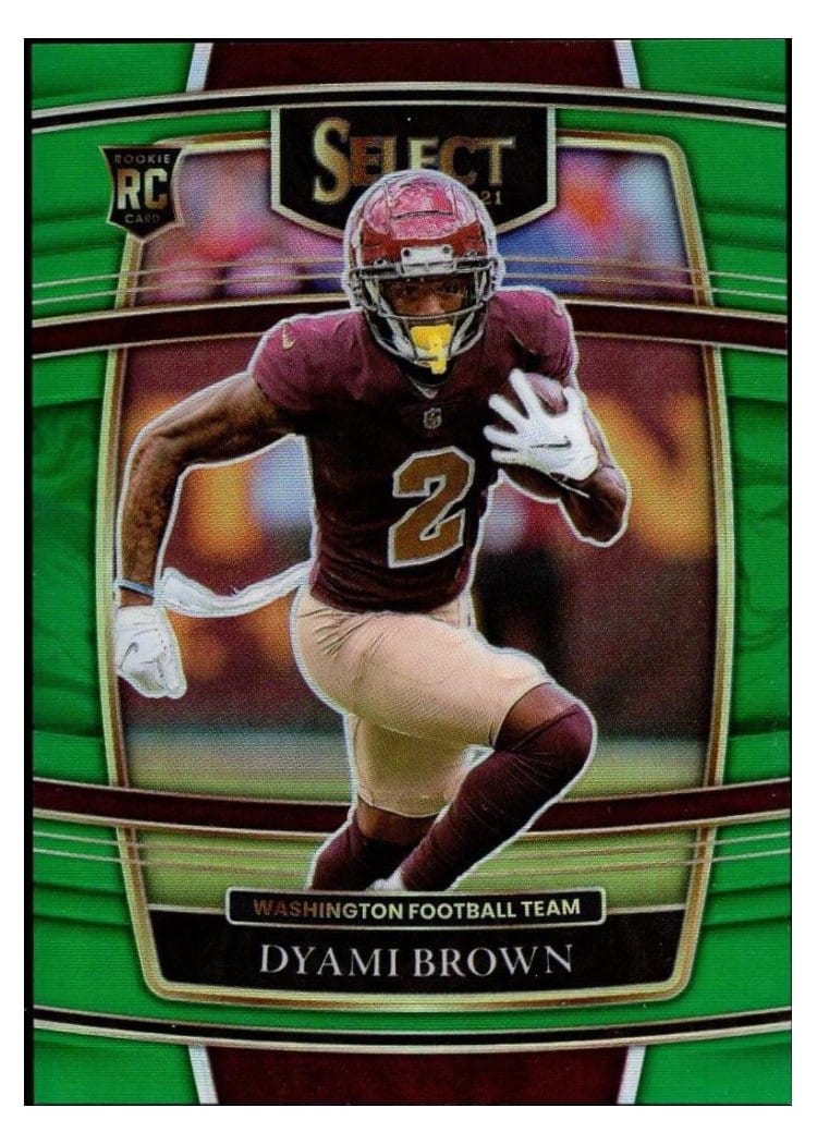 2021 Panini Select Base Set Dyami Brown #67 card