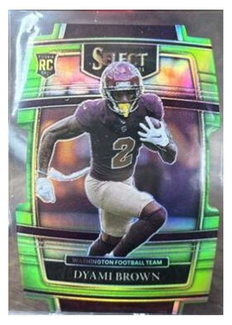 2021 Panini Select Base Set Dyami Brown #67 card