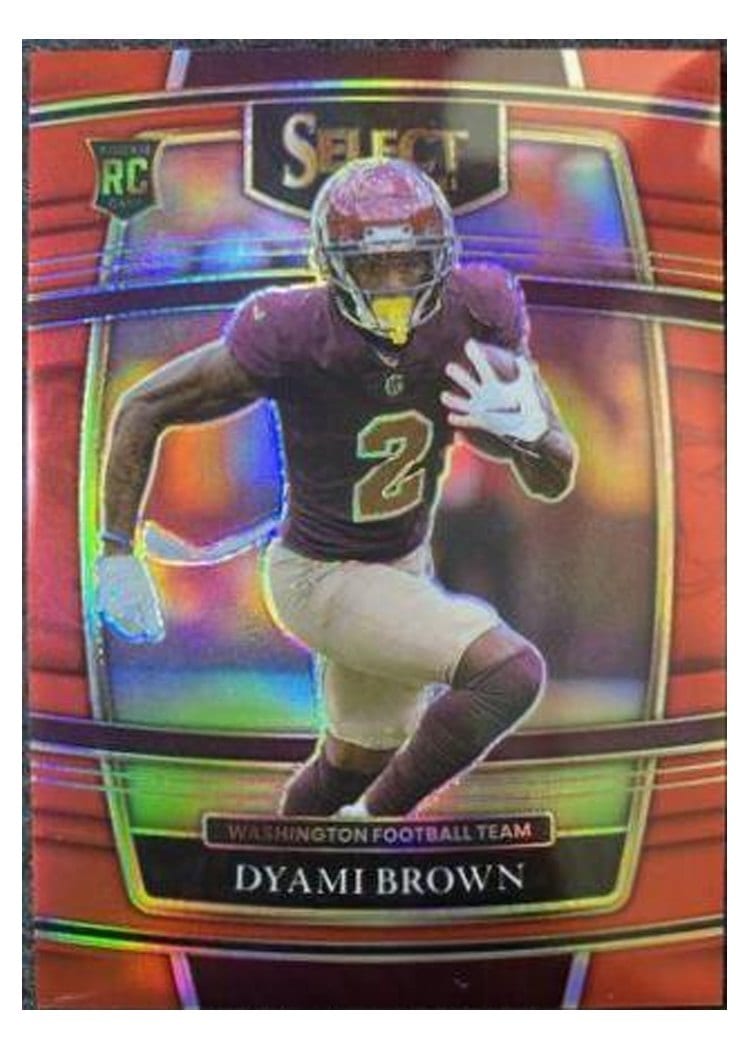 2021 Panini Select Base Set Dyami Brown #67 card