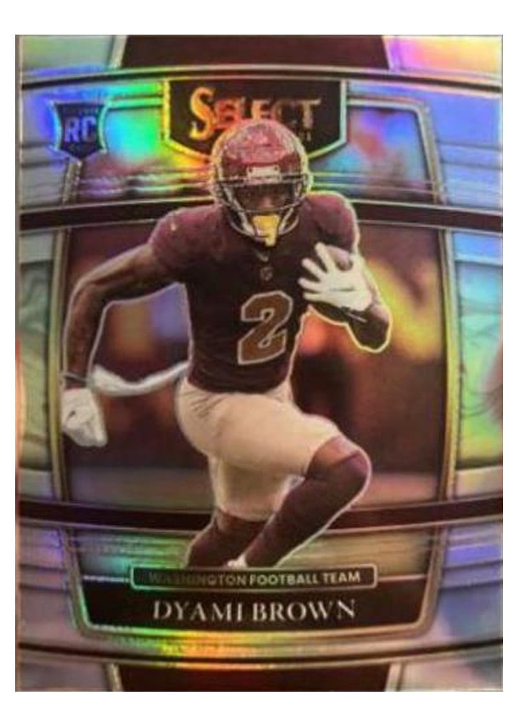 2021 Panini Select Base Set Dyami Brown #67 card