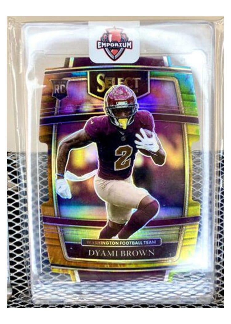 2021 Panini Select Base Set Dyami Brown #67 card