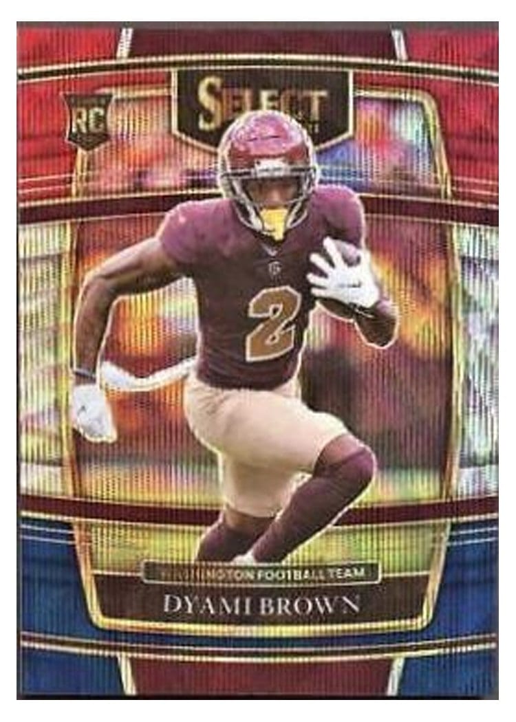 2021 Panini Select Base Set Dyami Brown #67 card