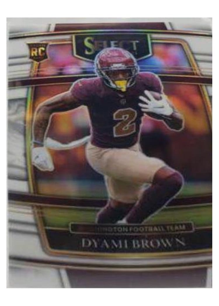 2021 Panini Select Base Set Dyami Brown #67 card