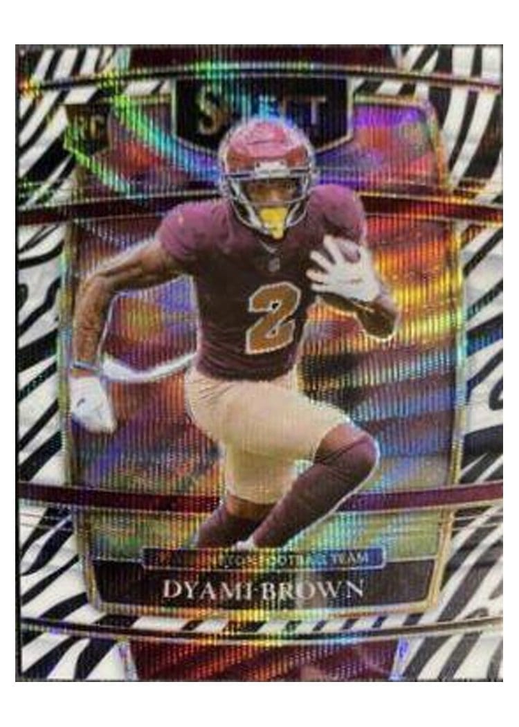 2021 Panini Select Base Set Dyami Brown #67 card