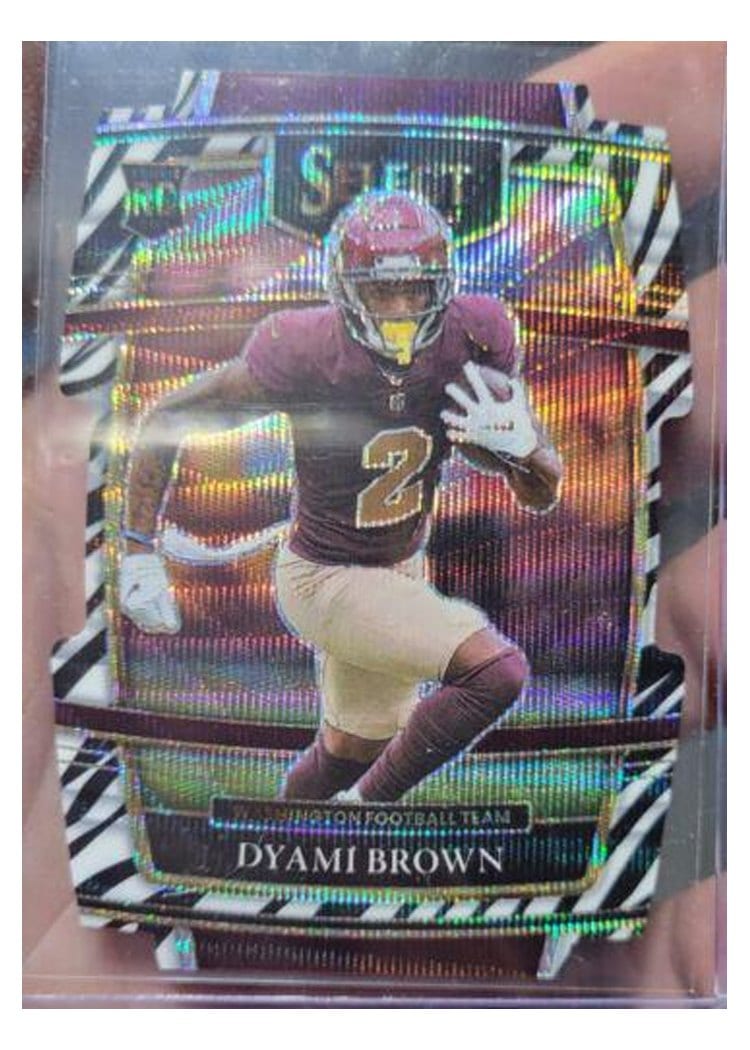 2021 Panini Select Base Set Dyami Brown #67 card