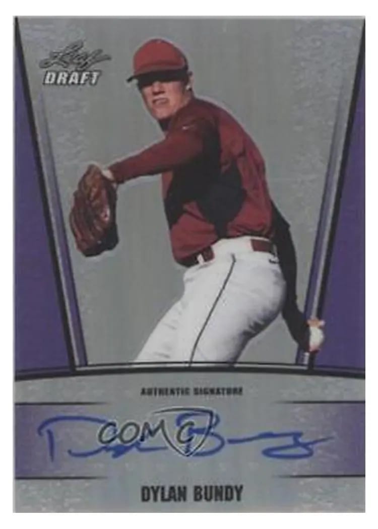 2011 Leaf Metal Draft Dylan Bundy #DB2 card