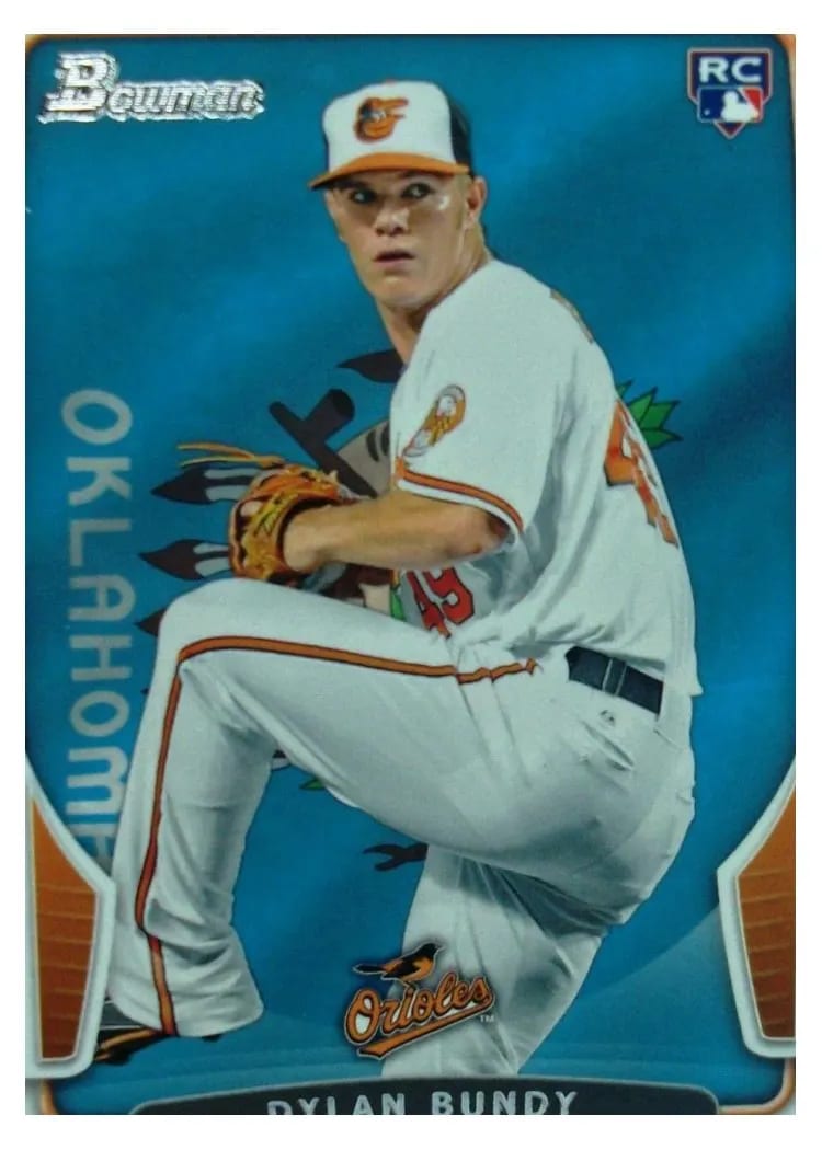 2013 Bowman Dylan Bundy #39 card