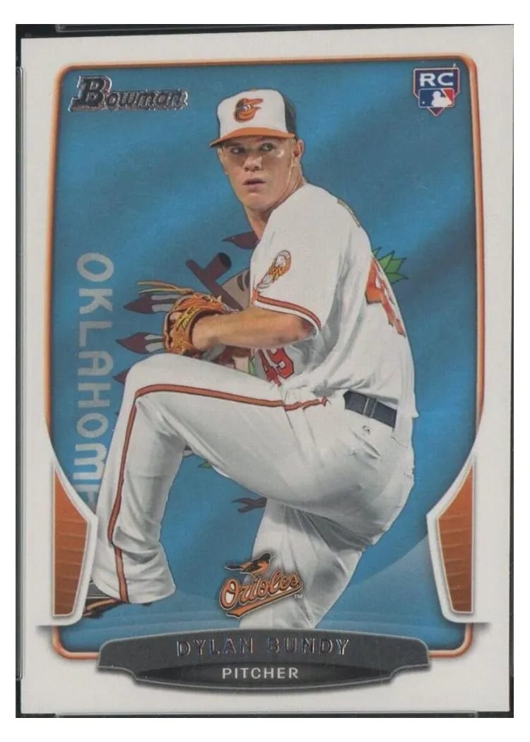 2013 Bowman Dylan Bundy #39 card