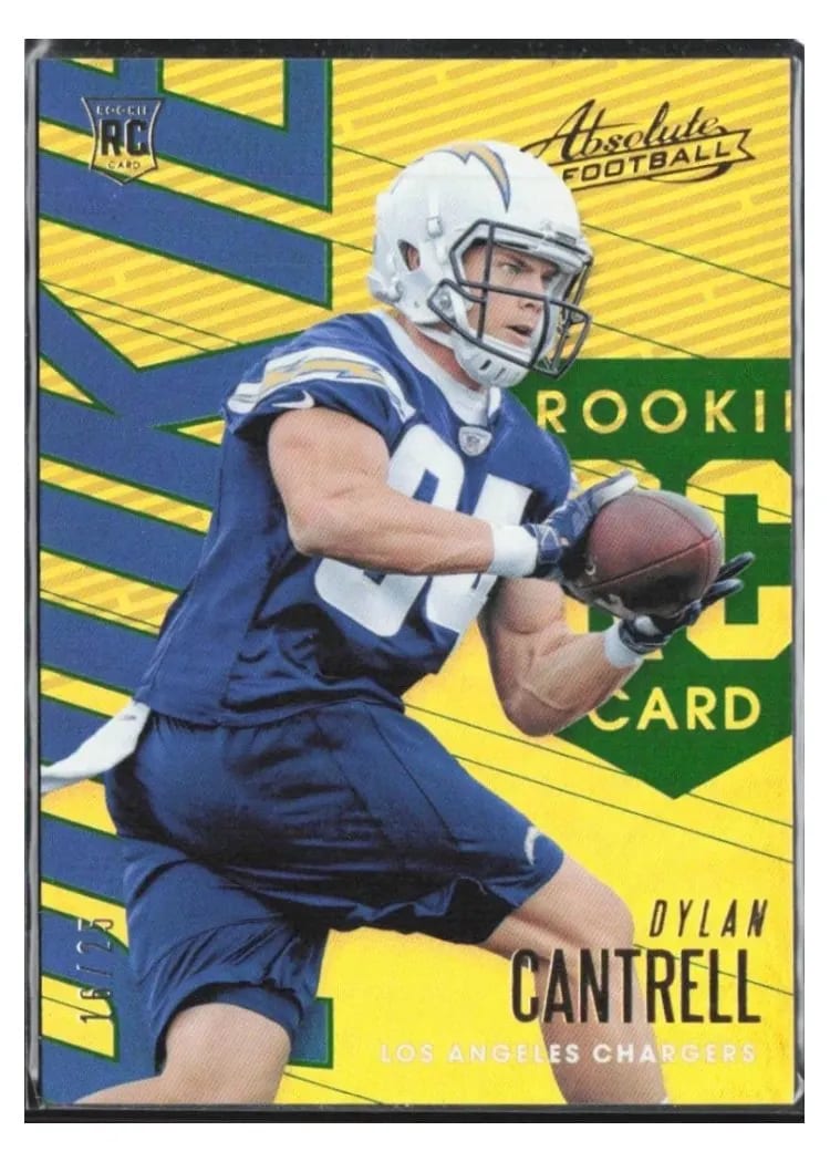 2018 Panini Absolute Dylan Cantrell #117 card