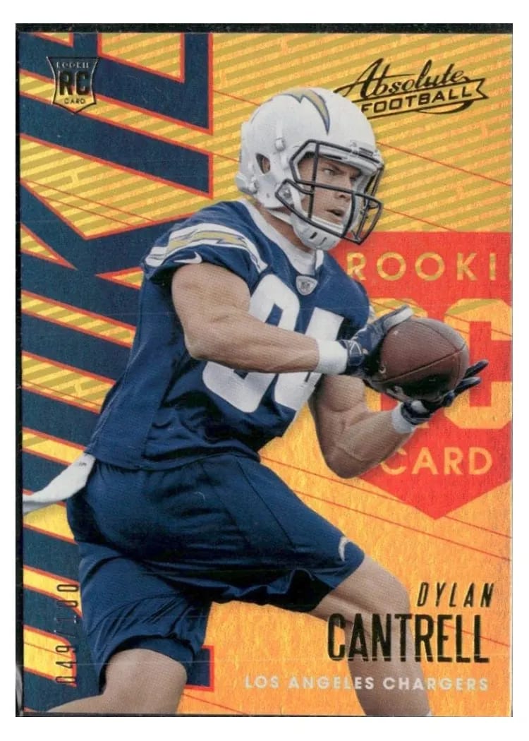 2018 Panini Absolute Dylan Cantrell #117 card