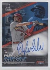 2021 Bowman's Best Best of 2021 Autographs Dylan Carlson #B21-DC card