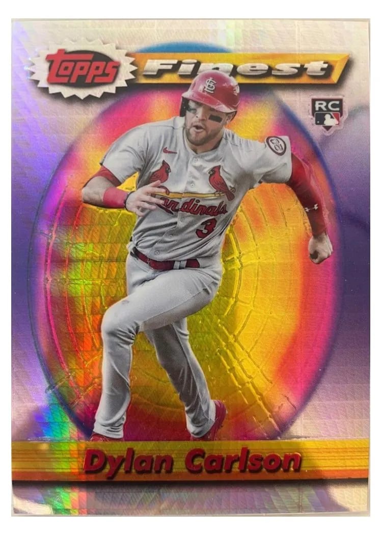 2021 Finest Flashbacks Base Set Dylan Carlson #21 card