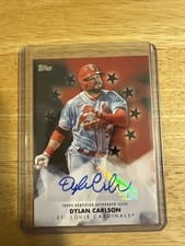 2024 Topps Baseball Stars Autographs (Series 1) Dylan Carlson #BSA-DC card