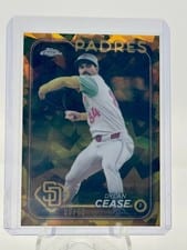 2024 Topps Chrome Update Sapphire Edition Base Set Dylan Cease #USCS115 card