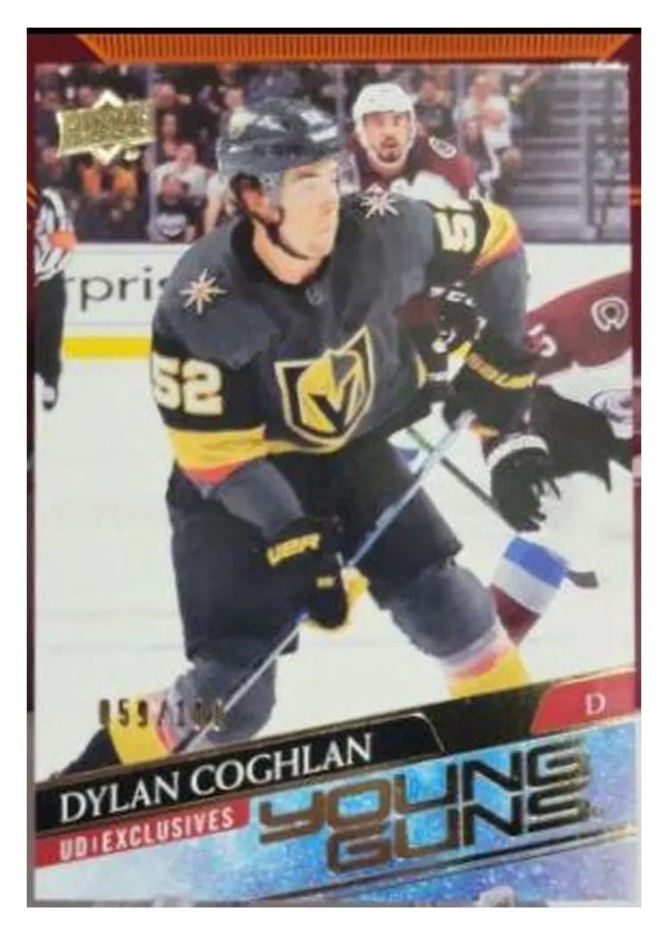 2020-21 Upper Deck Base Set Dylan Coghlan #214 card