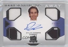2020-21 Upper Deck The Cup Signature Away Unis Dylan Cozens #SAU-DC