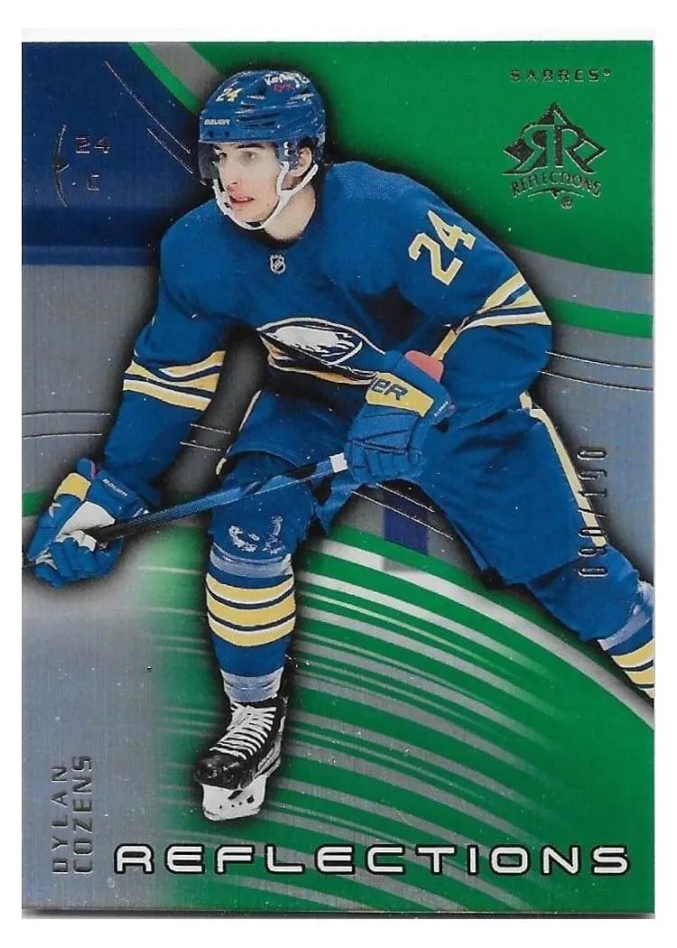 2020 Upper Deck Triple Dimensions Reflections Dylan Cozens #5 card