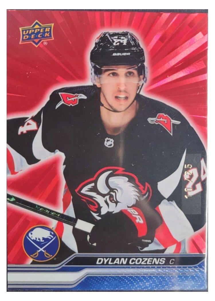 2023-24 Upper Deck Base Set Dylan Cozens #18 card