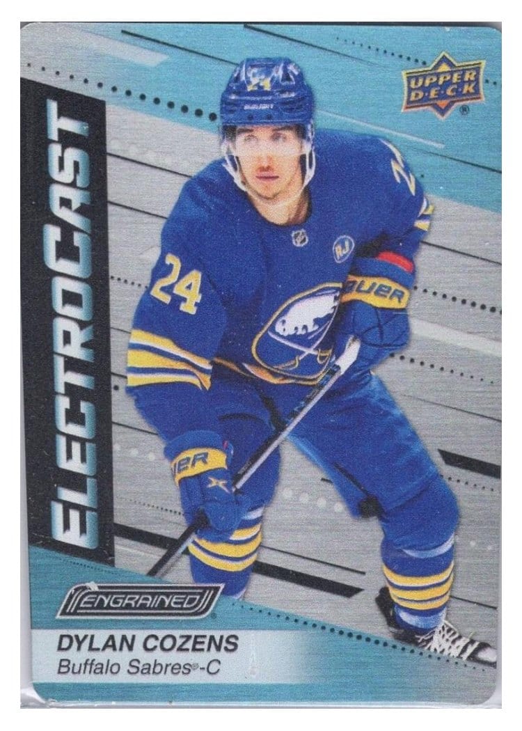 2023-24 Upper Deck Engrained ElectroCast Metal Dylan Cozens #EC-31 card