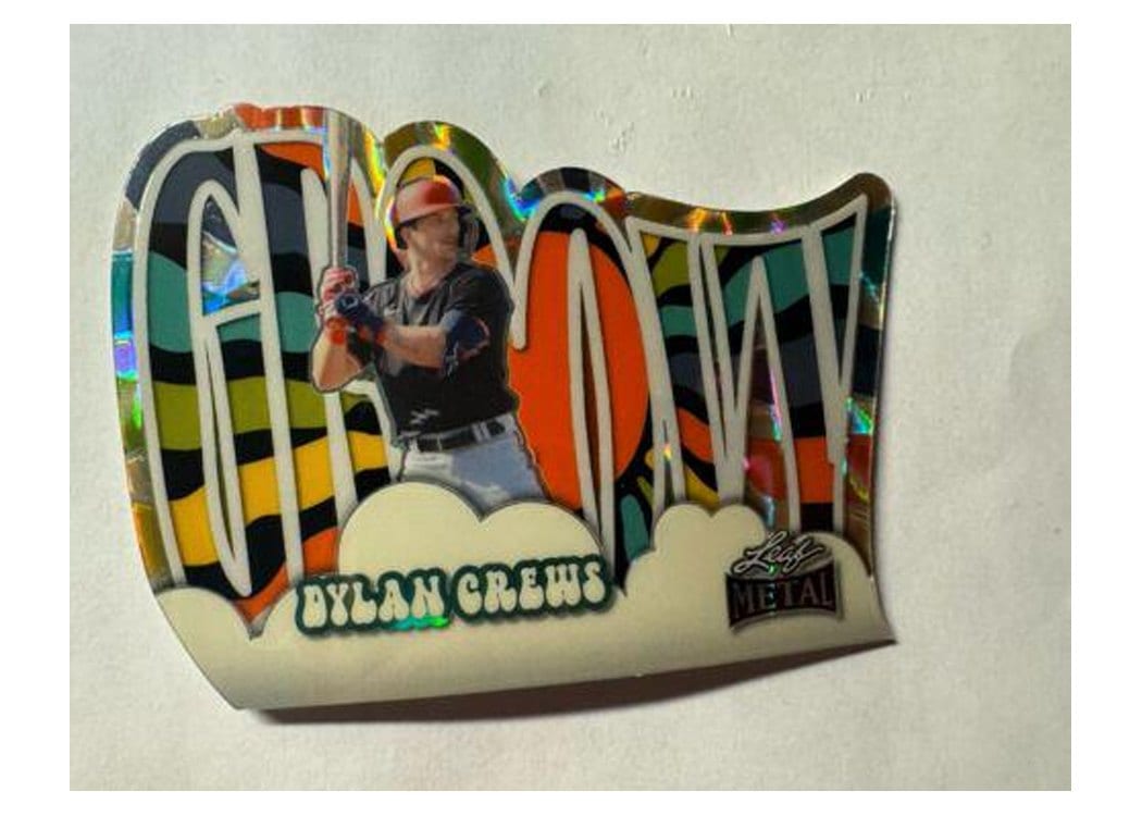 2024 Leaf Metal Groovy Dylan Crews #G-2 card
