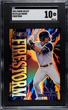 Dylan Crews 2024 Panini Select Firestorm card