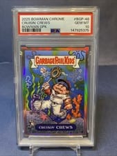 2025 Bowman Chrome GPK Dylan Crews #BGP-48 card