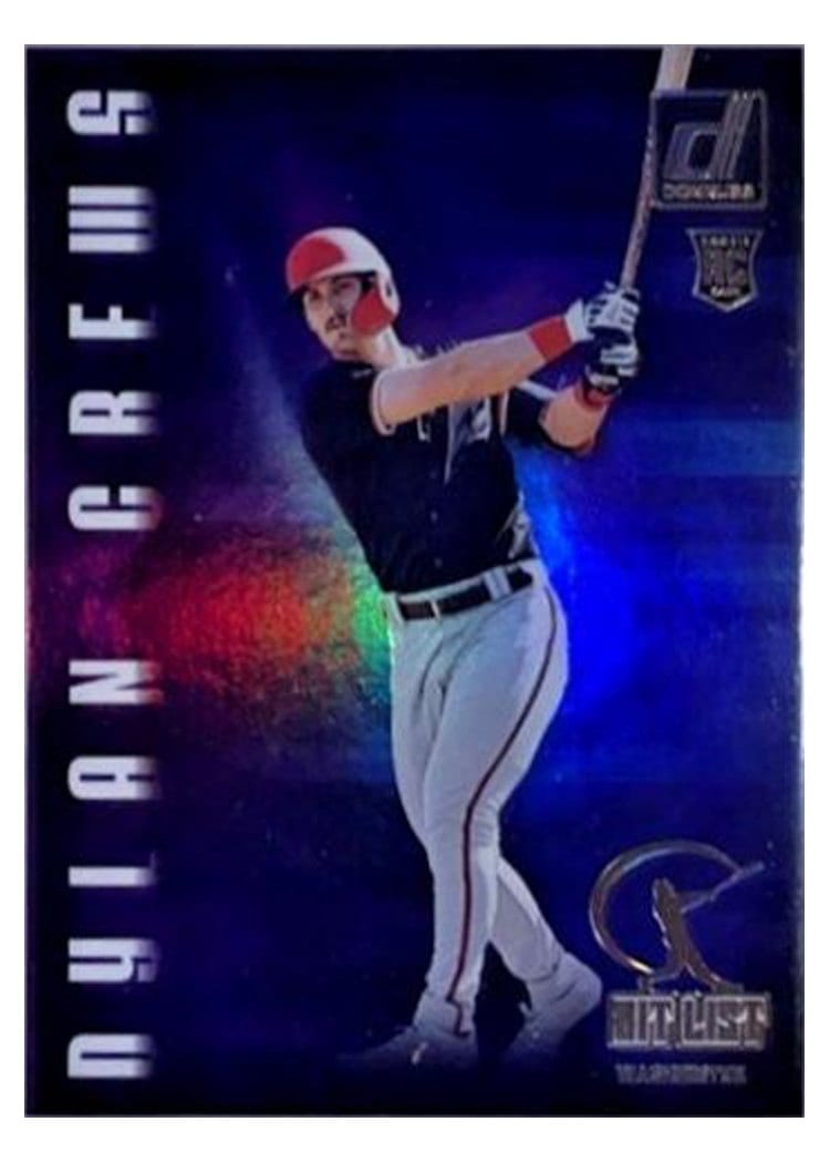 2025 Donruss Hit List Dylan Crews #6 card