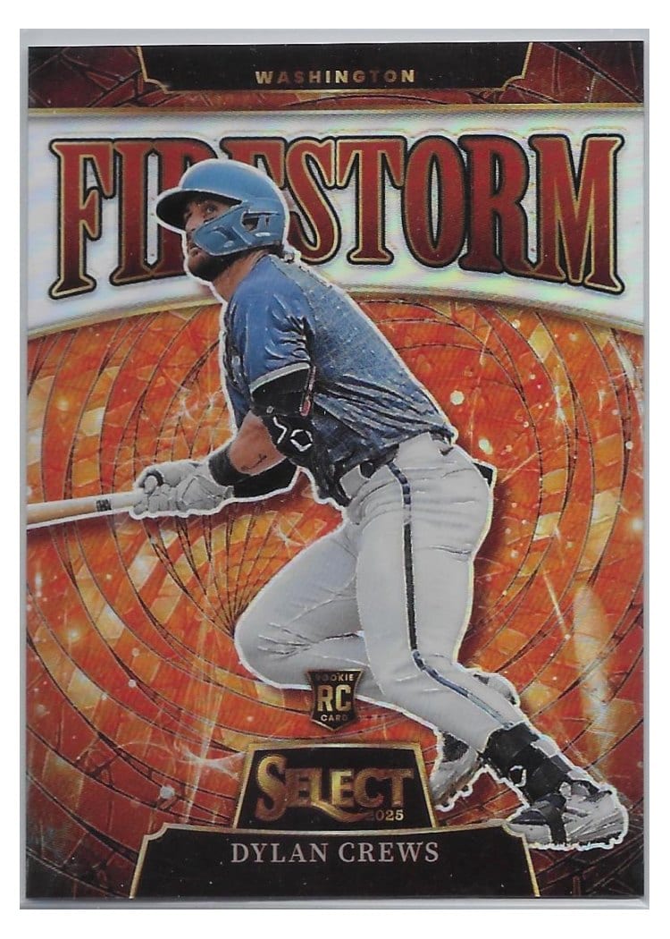 2025 Panini Select Firestorm Dylan Crews #3