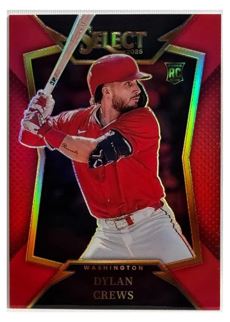 2025 Panini Select Select Throwback Dylan Crews #22 card