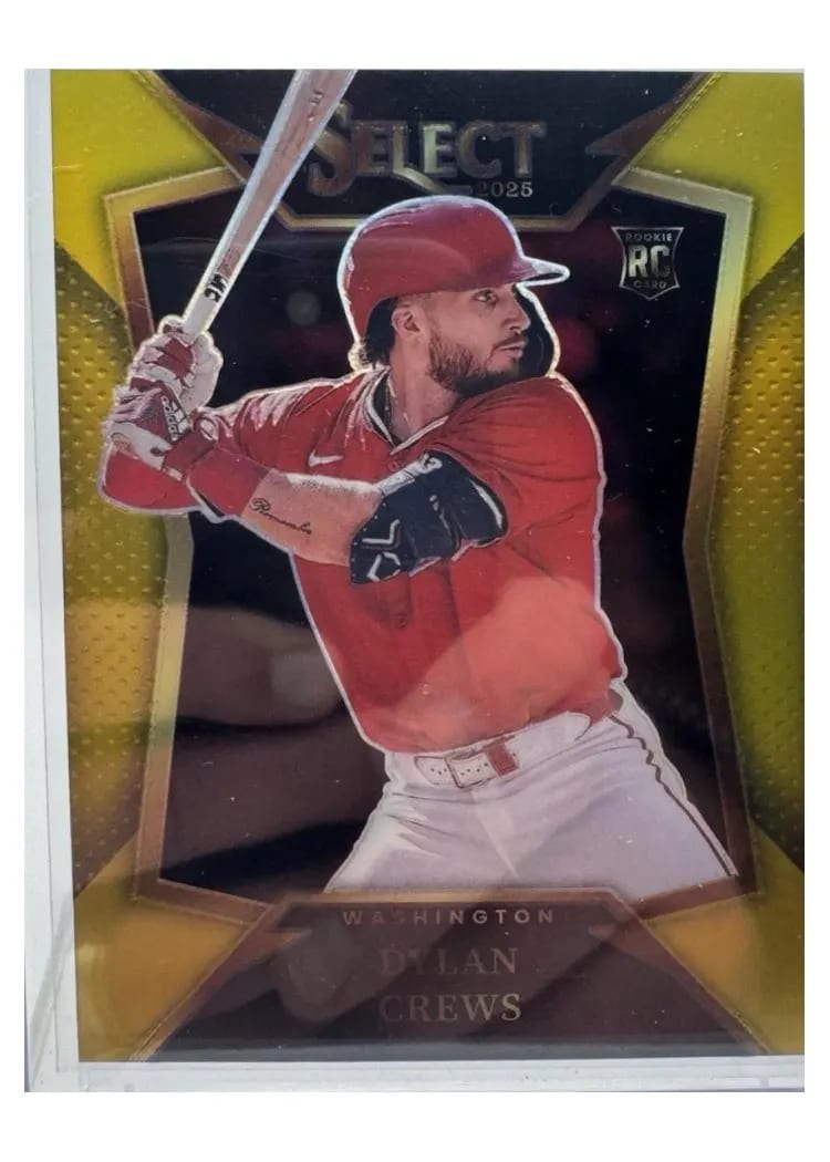 2025 Panini Select Select Throwback Dylan Crews #22 card