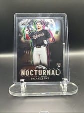 2025 Topps Chrome Black Nocturnal Dylan Crews #NOC-11 card