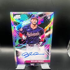 2025 Topps Cosmic Chrome Cosmic Chrome Autographs Dylan Crews #CCA-DC