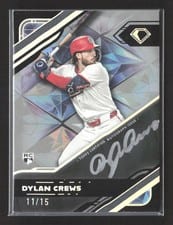 2025 Topps Diamond Icons Black PolychromatINK Autographs Dylan Crews #BPA-DC card