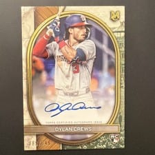 2025 Topps Museum Collection Archival Autographs Dylan Crews #AA-DC card